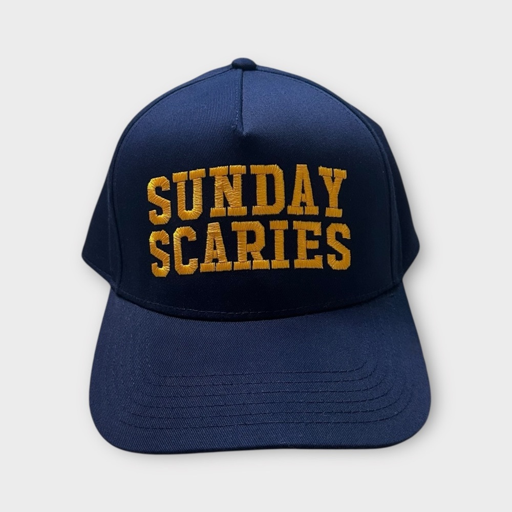Sunday Scaries Navy Blue Otto Baseball Cap